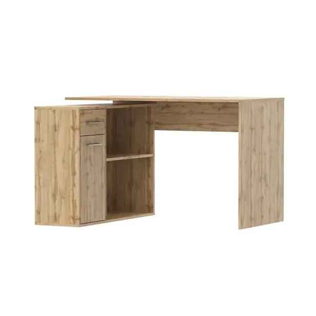Casarredo Psací stůl 1D1S SORIA - dub wotan