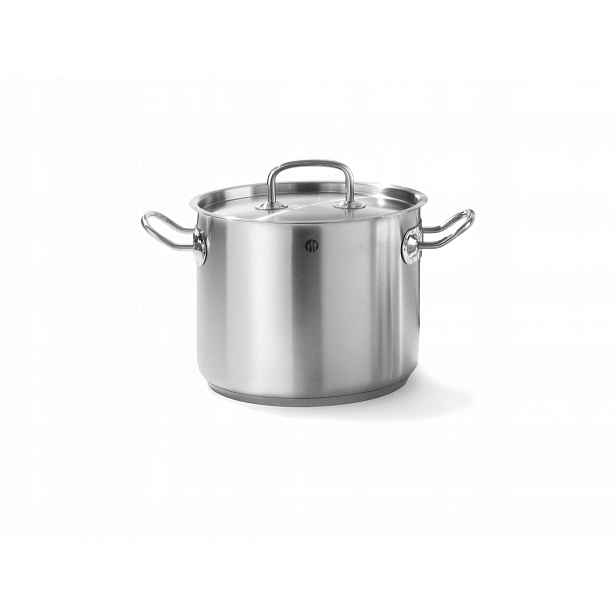 Hrnec Vysoký 5L 20cm Na Indukci Inox Víko