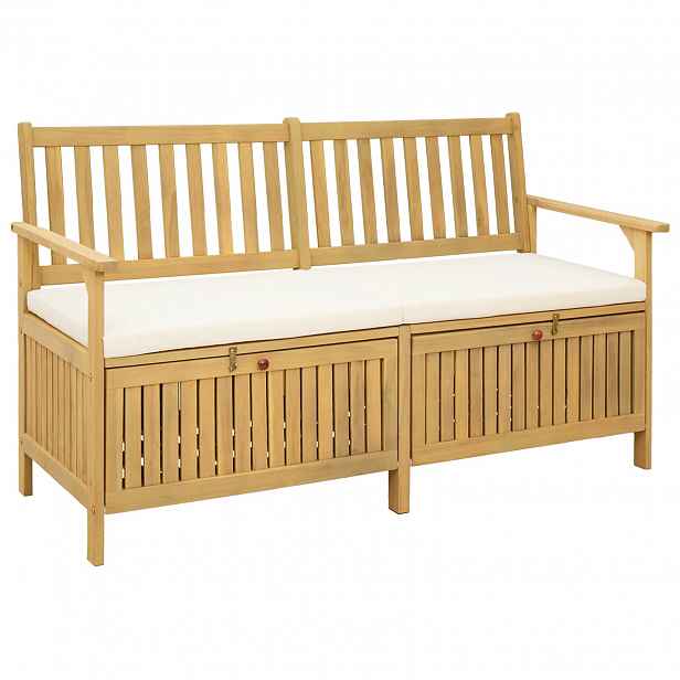 vidaXL Úložná lavice 2 -Seater 148 x 63 x 84 cm Obdélníkový