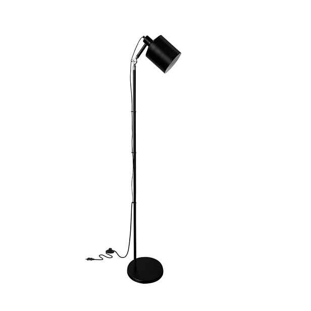 Jednoduchá stojací lampa černá 166 cm Zana 51-02853