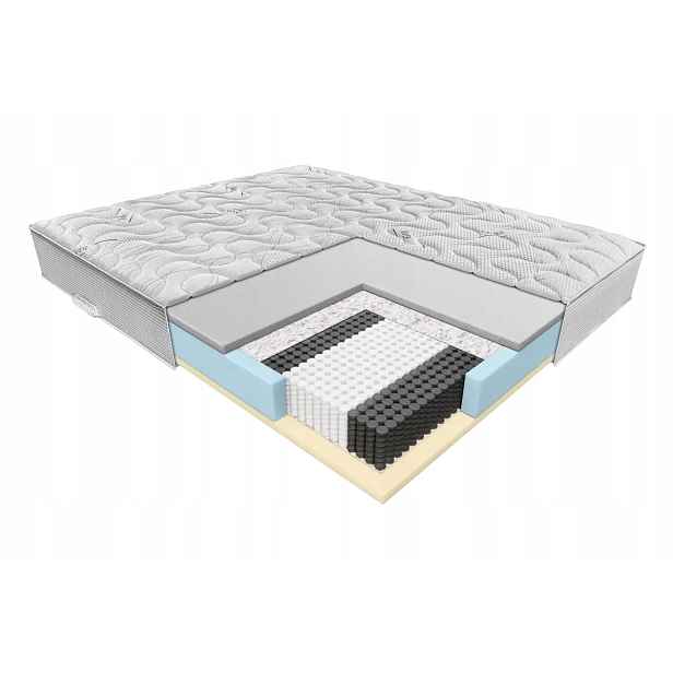 Matrace Janpol Niobe 140x200 Silver Care 3D Spring