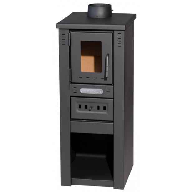 PRO-TERMO Krbová kamna LAVA BASIC GLASS - černá