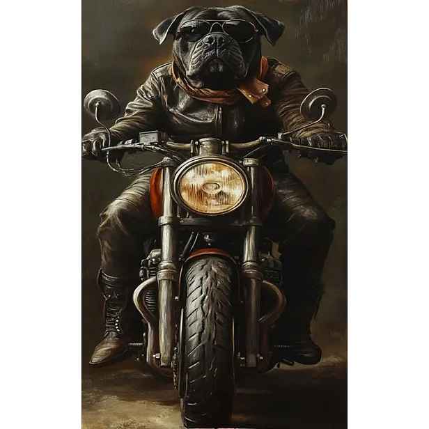 Velký Motocyklový Ručník Cane Corso Italian Mastiff Plážový Ručník 90x180