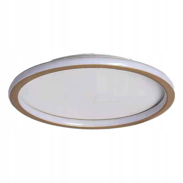 Stropní svítidlo stropní svítidlo Led bílá zlatá do ložnice kulatý 40 cm Abruzzo