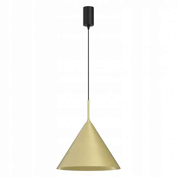 Milagro Závěsná lampa Capital Gold MLP0957 Černá Zlatá Fi 32 cm 1xGX53 Regu