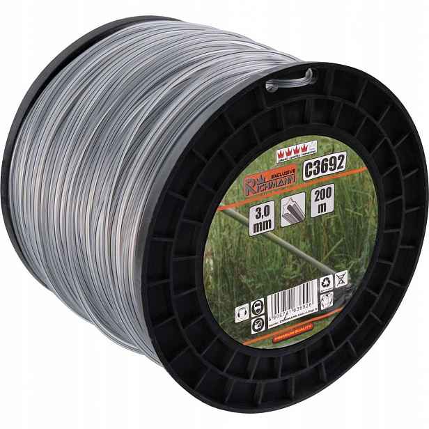 Struna Richmann do sekačky Duo 3,0 mm 200 m C3692 Richmann