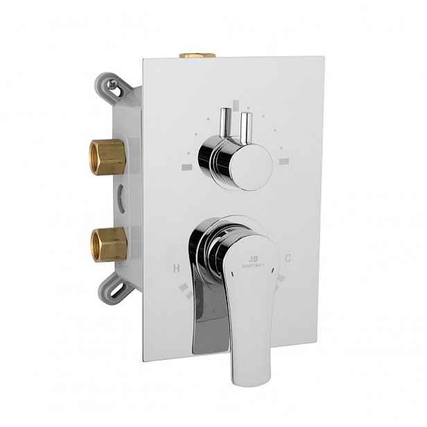 JB Sanitary Doka K10 71 00 - Podomítkový box - dvoucestný s nadomítkovou částí baterie