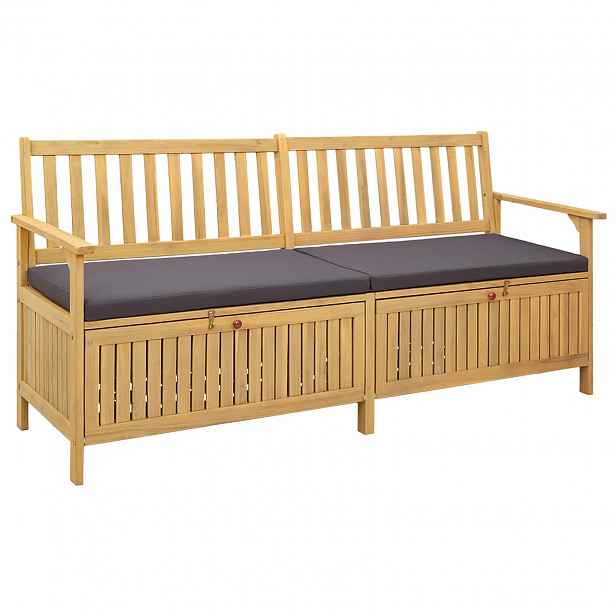 vidaXL Úložná lavice 2 -Seater 170 x 63 x 84 cm Obdélníkový