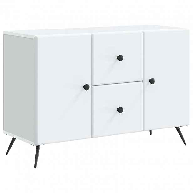 vidaXL Servírovací skříň Bílá 89 x 34,5 x 60 cm Kompozitní dřevo