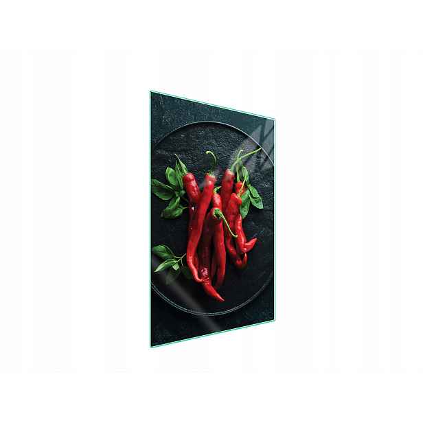 7v1 Skleněná Krájecí Deska 35x52 Chilli