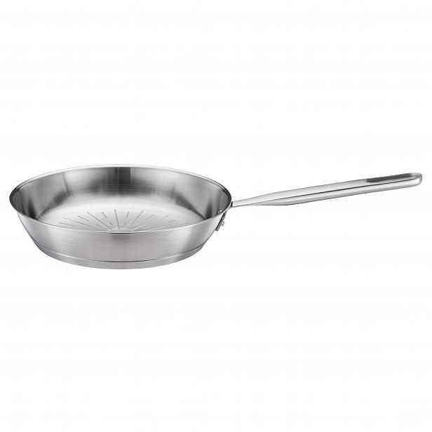 Fiskars All Steel Pure Kuchyňská ocelová pánev bez povrchové úpravy Indukce 24 cm