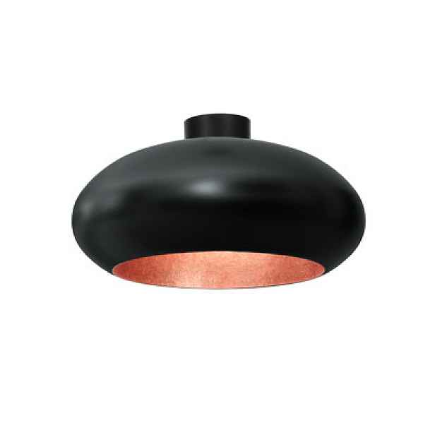 Luminex Stropní Svítidlo Černá Compo E27 15W Měď IP20 Elegantní