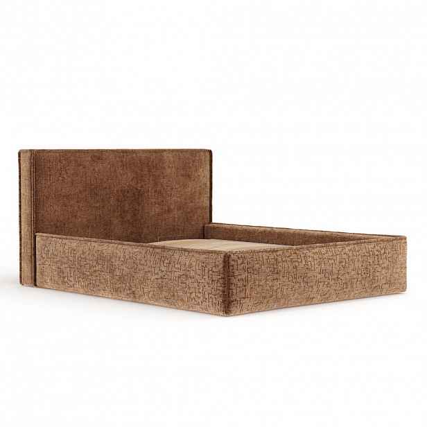 Maison de Reve ČALOUNĚNÁ POSTEL Lounge, 180/200 cm, měděná