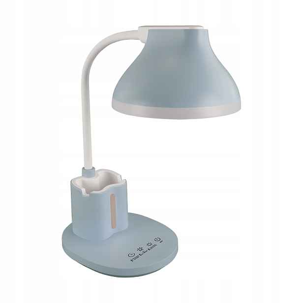 Stolní lampa debra led 7W dotyková cct modrá Struhm