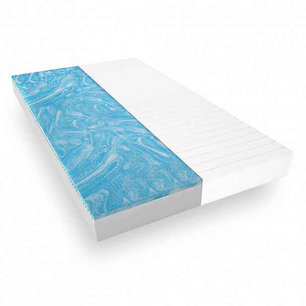 Mister Sandman GELOVÁ MATRACE 90/200 H2 H3 – s příjemnou Memory-Foam vrstvou – pratelný potah