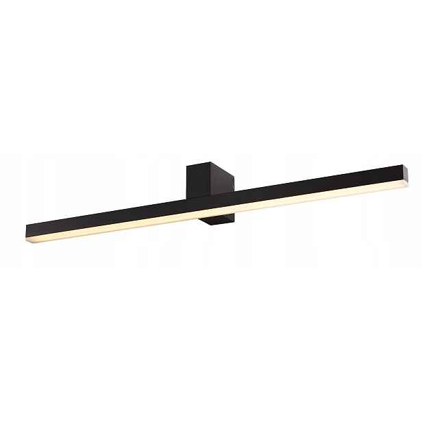 Nástěnná koupelnová lampa Finger60 Černá Led IP54 MaxLight