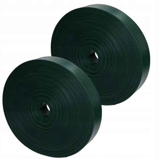 Stínící Panelové Pásy Premium 1200g Zelená Úzká Pro 3D Ploty 4,75cmx50m x2