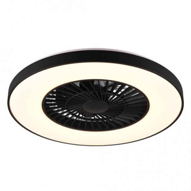 Reality Halmstad led ventilátor černá r62672132 RER62672132