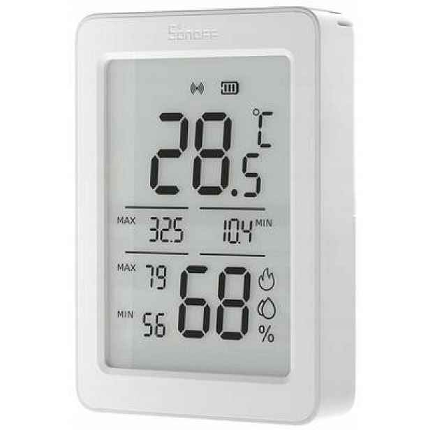 Snímač teploty a vlhkosti ZigBee LCD Sonoff AirGuard Th SNZB-02DR2