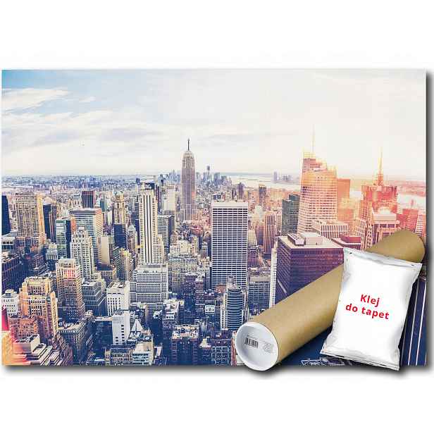 Vinylová fototapeta New York Město Panorama Výhled 152x104