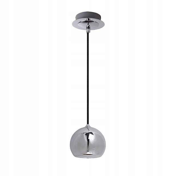Závěsná lampa Italux James industriální černá