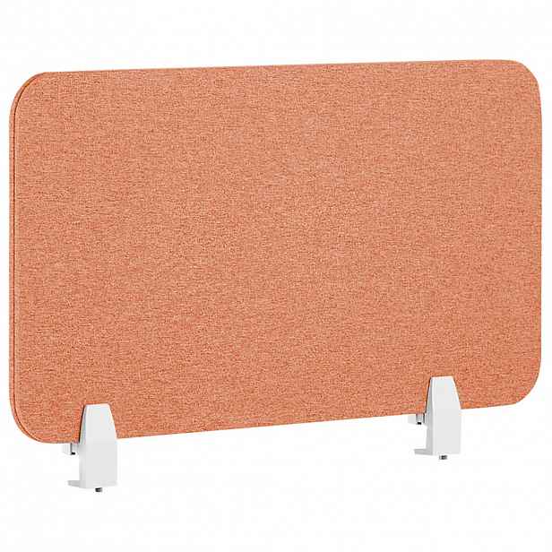 Beliani DĚLICÍ STĚNA NA STŮL 72 x 40 cm Světle červená Wally
