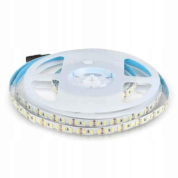 Led pásek 12V 500 cm 5 m, studená barva světla do ložnice obývacího pokoje V-tac