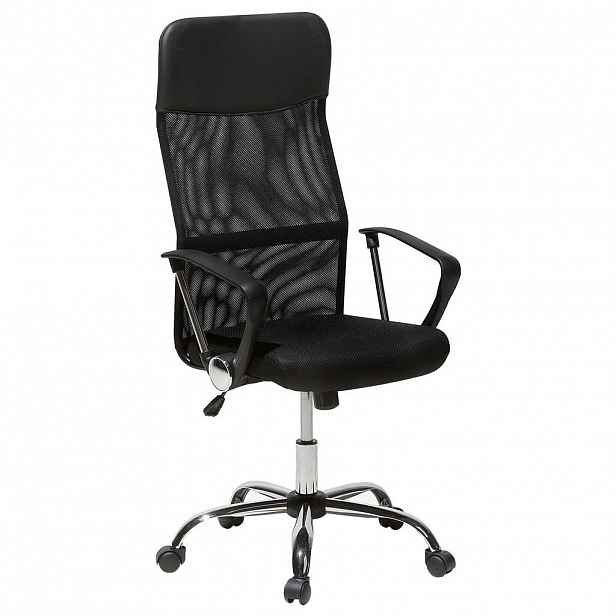 Beliani KANCELÁŘSKÁ ŽIDLE Umělá kůže Černá Design