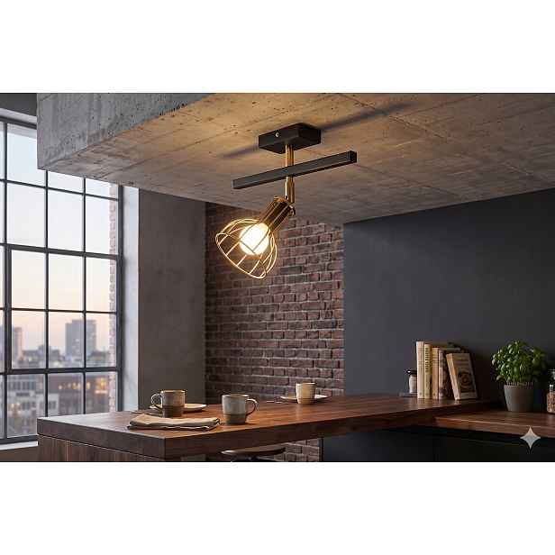 Euro-Lamp Stropní Svítidlo Bobi 1 zlatá 1X60W Výrobce