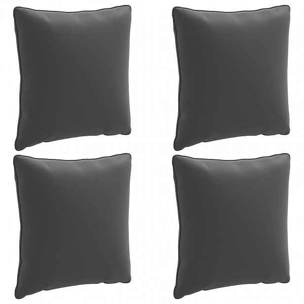 vidaXL 4-dílné zádové polstrování PUTTEN 4 pcs 100% polyester