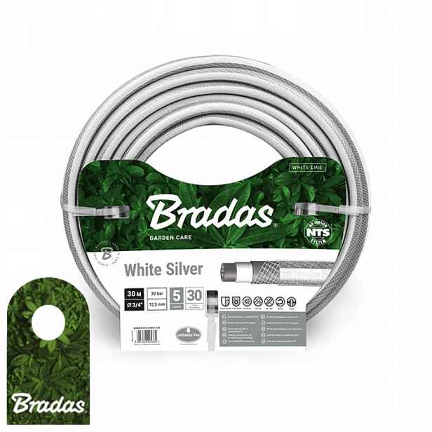 Zahradní hadice 3/4" 30 m Nts White Silver WWS3/430 Bradas 5373