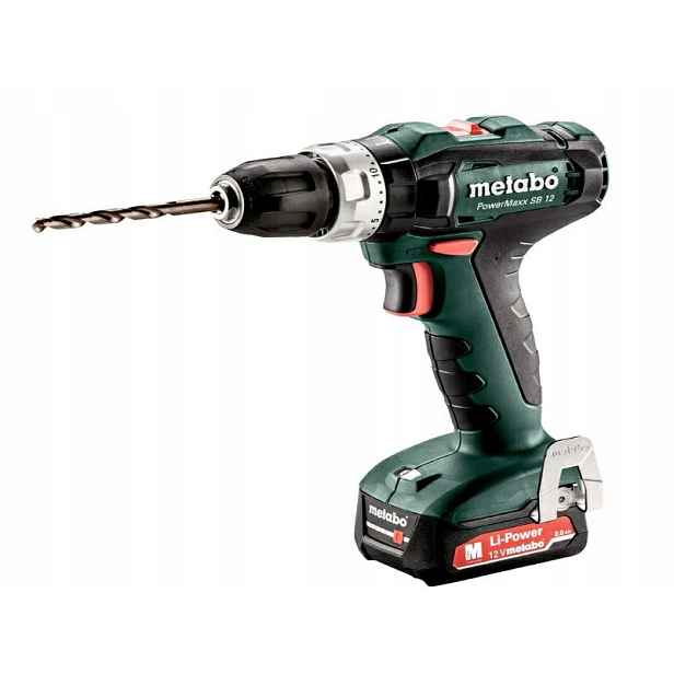 Metabo Aku Vrtačka Příklepový 12V 40/17Nm 2x2,0Ah Sb 12 MET601076500