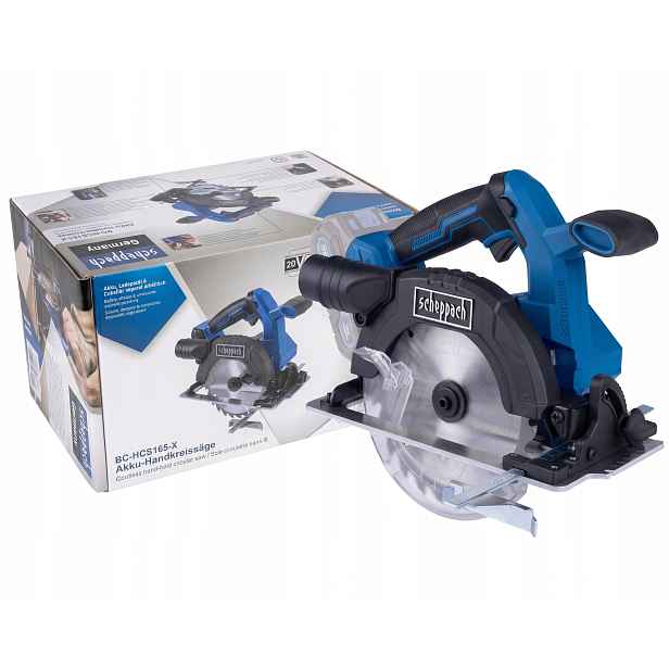 Bezuhlíková kotoučová pila BC-HCS165-X 20V Ixes Scheppach
