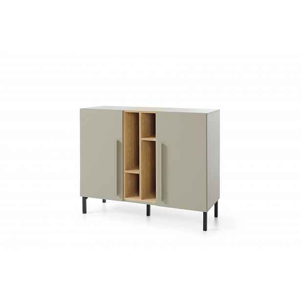 Komoda Sergio SE7 Barva korpusu + barva dveří: Eukaliptus / Dub Baltic Dune