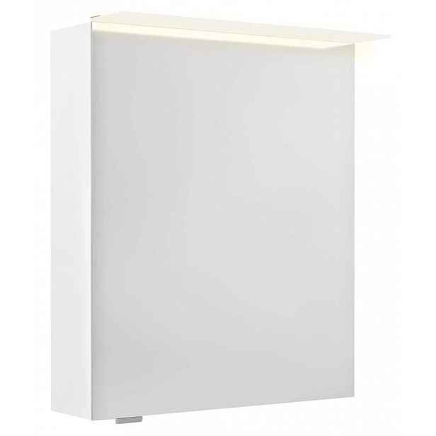 Sapho Linex - Zrcadlová skříňka s LED osvětlením 60x70x15 cm, P/L, bílá LX060-0030