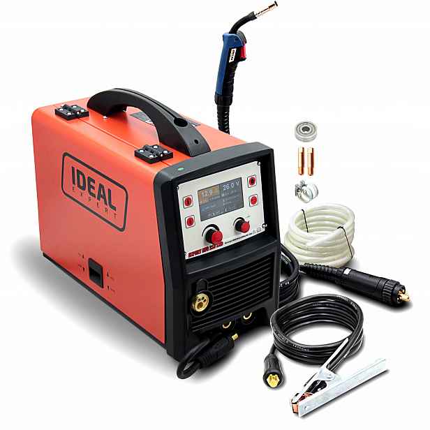 Svářečka Expert Mig 215 LCD Mig/mma/tig Synergic 230V 200A