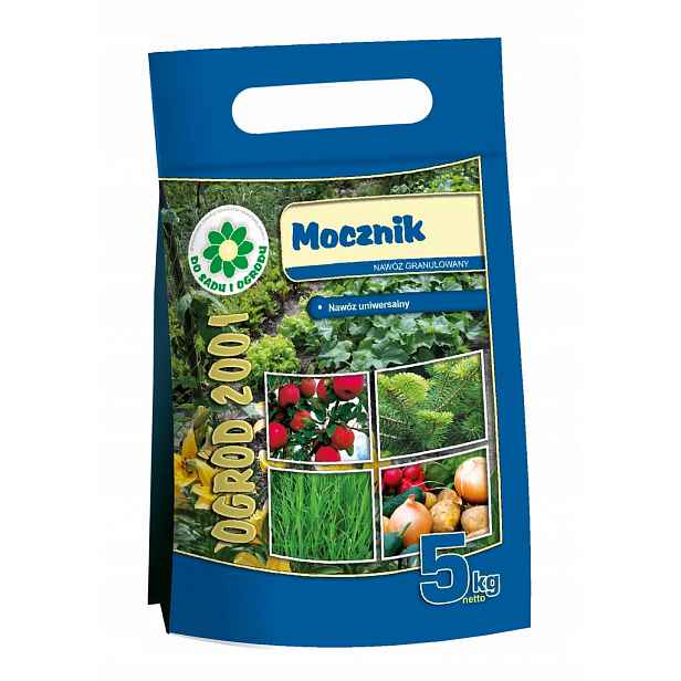 Granulovaná močovina 5 kg Zahrada 2001, dusíkaté hnojivo Siarkopol