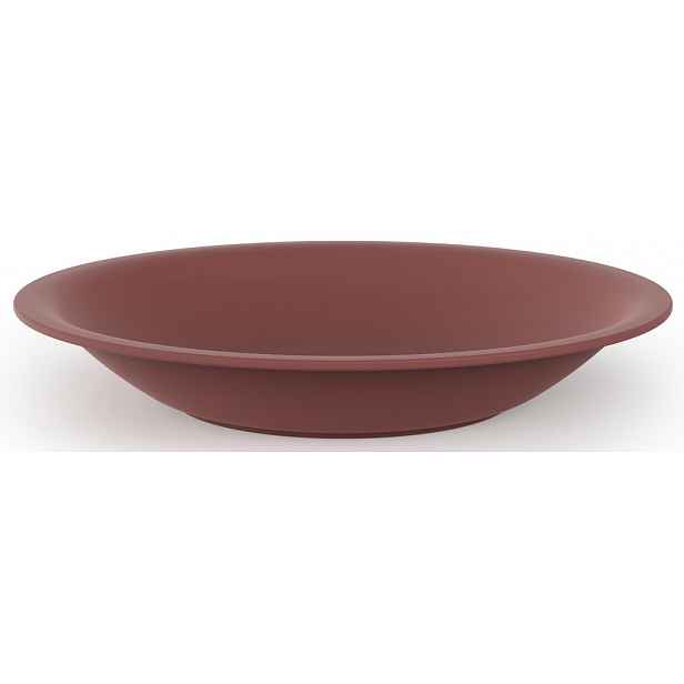 Talíř Caruba Eco 21 cm, cihlový