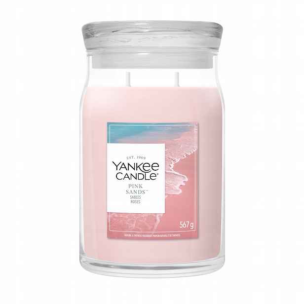 Velká vonná svíčka Yankee Candle Pink Sands