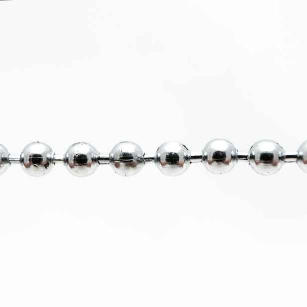 ADOBY Řetízek korálkový 3,6mm stříbrný