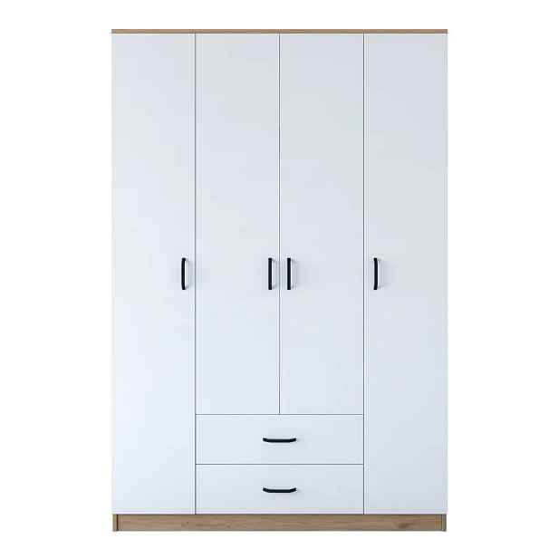 Casarredo Šatní skříň se šuplíkem FALERNA - ořech/bílá