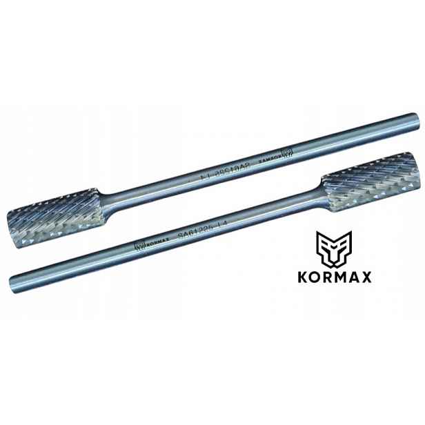 Fréza 12 mm rotační pilník válcový plochý prodloužený 12x25x175 karbid