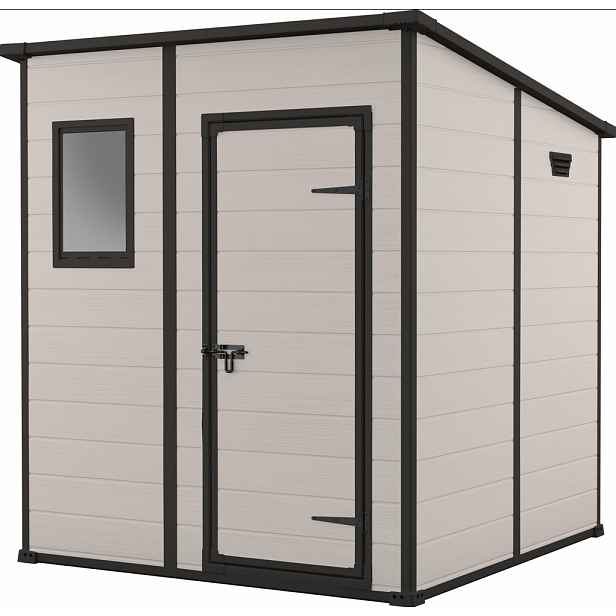 KETER Zahradní domek RAMON PENT 6x6 | béžová