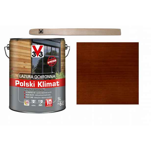 Lazura V33 Polský Klima 10 let Borovice 5L