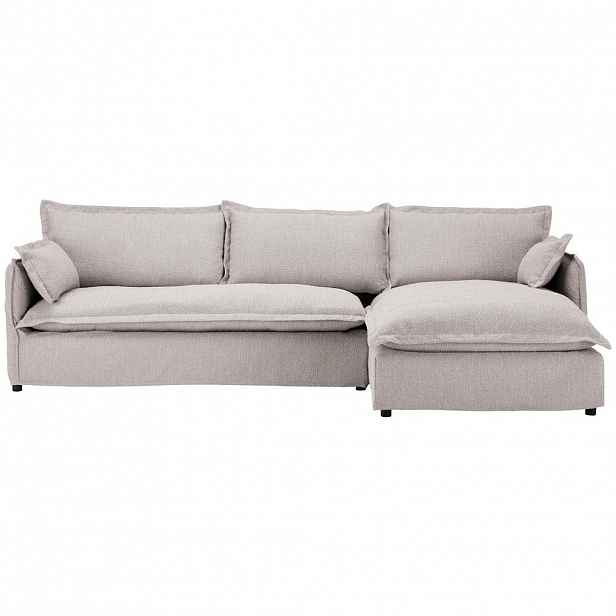 Livetastic ROHOVÁ SEDAČKA, textil, béžová - Sedací soupravy - 001968012503