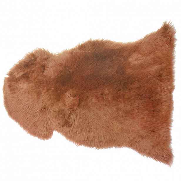 Beliani CHLUPATÁ OVČÍ KŮŽE Uluru 100/110/65 cm