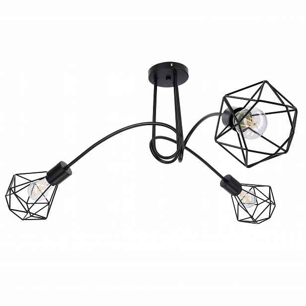 Závěsné stropní svítidlo Diamond Loft Lustr Retro