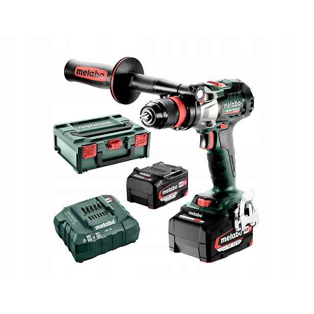 Aku Vrtačka Příklepový Metabo Sb 18 Ltx Bl Q I 130 Nm 2x5,2 Ah Quick