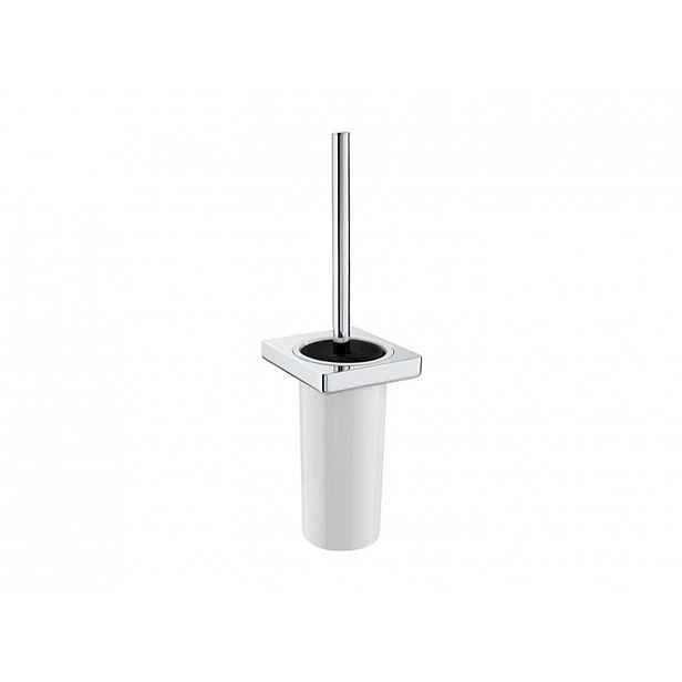 Roca Tempo - WC štětka nástěnná s držákem, chrom A817036001