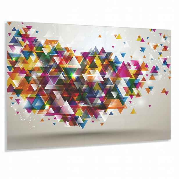 Tvrzený Panel 4mm 60x40cm Ochranný Dekorativní Lacobel Do Kuchyně